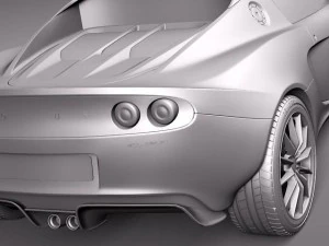 Lotus Elise 2012 3D Model