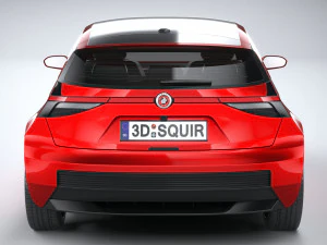 Generic Hatchback EV v3 2022 3D Model