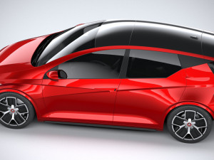 Generic Hatchback EV v3 2022 3D Model
