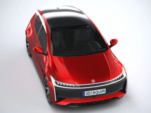 Generic Hatchback EV v3 2022 3D Model