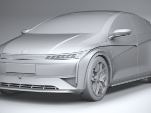 Generic Hatchback EV v3 2022 3D Model