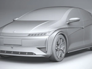 Generic Hatchback EV v3 2022 3D Model