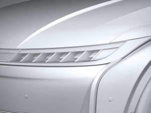Generic Hatchback EV v3 2022 3D Model