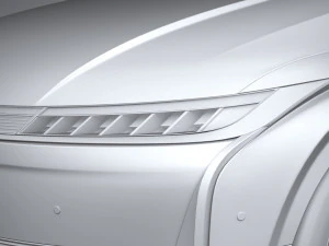 Generic Hatchback EV v3 2022 3D Model