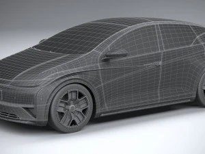 Generic Hatchback EV v3 2022 3D Model