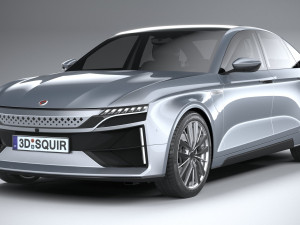 Generic Sedan EV 2023 Modèle 3D