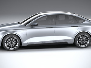 Generic Sedan EV 2023 Modèle 3D