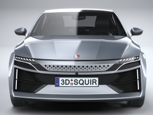 Generic Sedan EV 2023 Modèle 3D