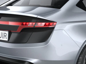 Generic Sedan EV 2023 3D Model