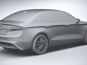 Generic Sedan EV 2023 Modèle 3D