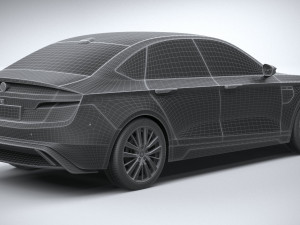 Generic Sedan EV 2023 Modèle 3D