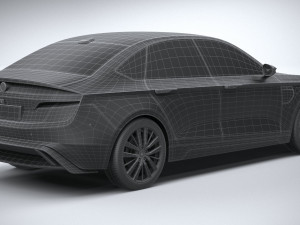 Generic Sedan EV 2023 Modèle 3D