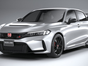 Honda Civic Type R 2023 3D Model