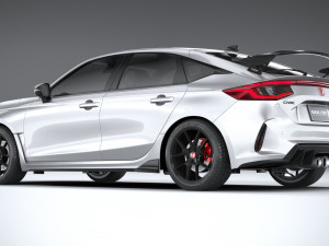 Honda Civic Type R 2023 3D Model