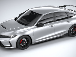 Honda Civic Type R 2023 3D Model