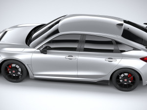 Honda Civic Type R 2023 3D Model