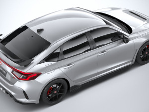 Honda Civic Type R 2023 3D Model