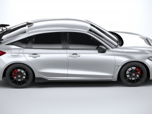 Honda Civic Type R 2023 3D Model