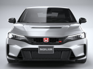 Honda Civic Type R 2023 3D Model