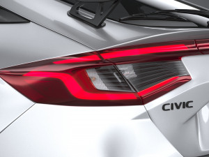 Honda Civic Type R 2023 3D Model