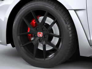 Honda Civic Type R 2023 3D Model