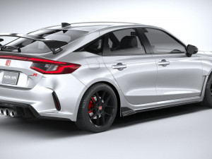 Honda Civic Type R 2023 3D Model
