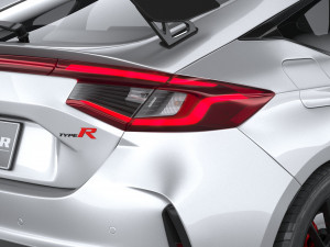 Honda Civic Type R 2023 3D Model