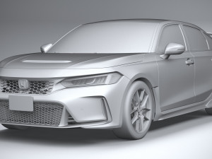 Honda Civic Type R 2023 3D Model