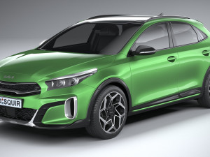 Kia Xceed 2023 Modello 3D