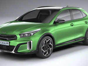 Kia Xceed 2023 3D Model