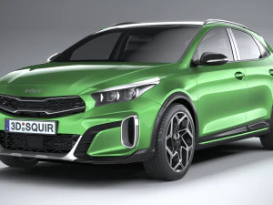 Kia Xceed 2023 3D Model