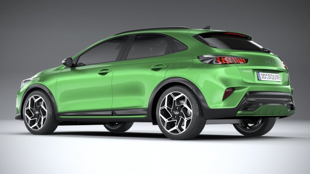 Kia Xceed 2023 3D Model in SUV 3DExport