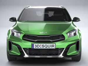 Kia Xceed 2023 3D Model
