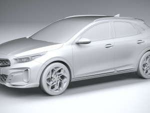 Kia Xceed 2023 Modello 3D