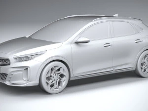 Kia Xceed 2023 3D Model