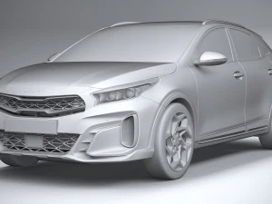 Kia Xceed 2023 3D Model