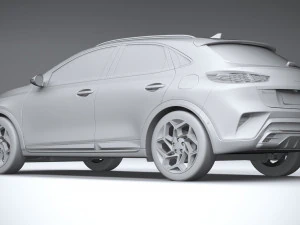 Kia Xceed 2023 3D Model