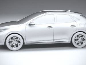 Kia Xceed 2023 Modello 3D