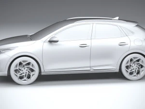 Kia Xceed 2023 3D Model