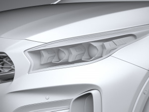 Kia Xceed 2023 Modello 3D