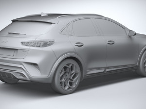 Kia Xceed 2023 Modello 3D