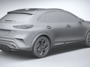 Kia Xceed 2023 3D Model