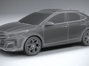 Kia Xceed 2023 3D Model