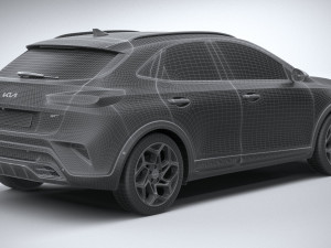 Kia Xceed 2023 Modello 3D