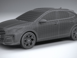 Kia Xceed 2023 Modello 3D
