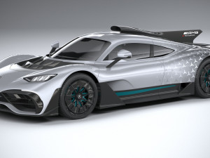 Mercedes-Benz AMG ONE 2023 3D Model