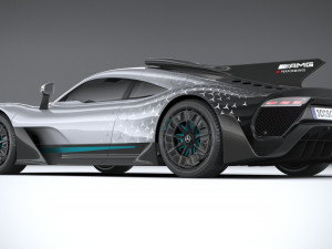 Mercedes-Benz AMG ONE 2023 Modello 3D