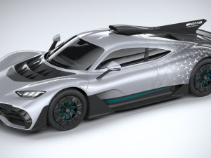 Mercedes-Benz AMG ONE 2023 Modello 3D