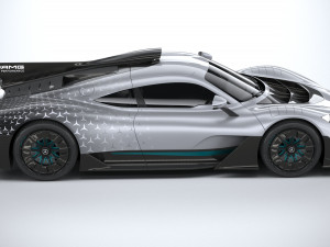 Mercedes-Benz AMG ONE 2023 Modello 3D