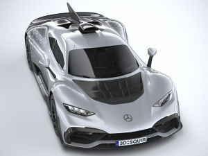 Mercedes-Benz AMG ONE 2023 Modello 3D